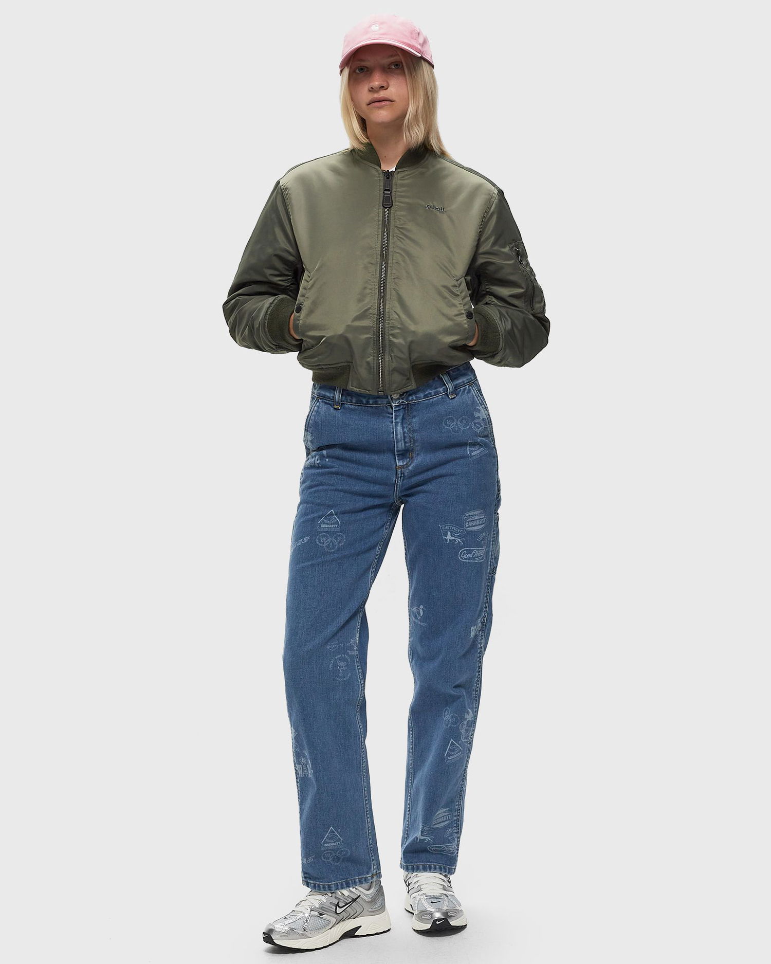 Bomber bunda Schott NYC AIRF90WRS JACKET Zelené | AIRF90WRS-SAGE-KAKI, 1