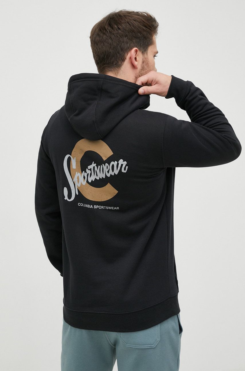 Mikina Columbia Hood Čierna | 1681664, 0