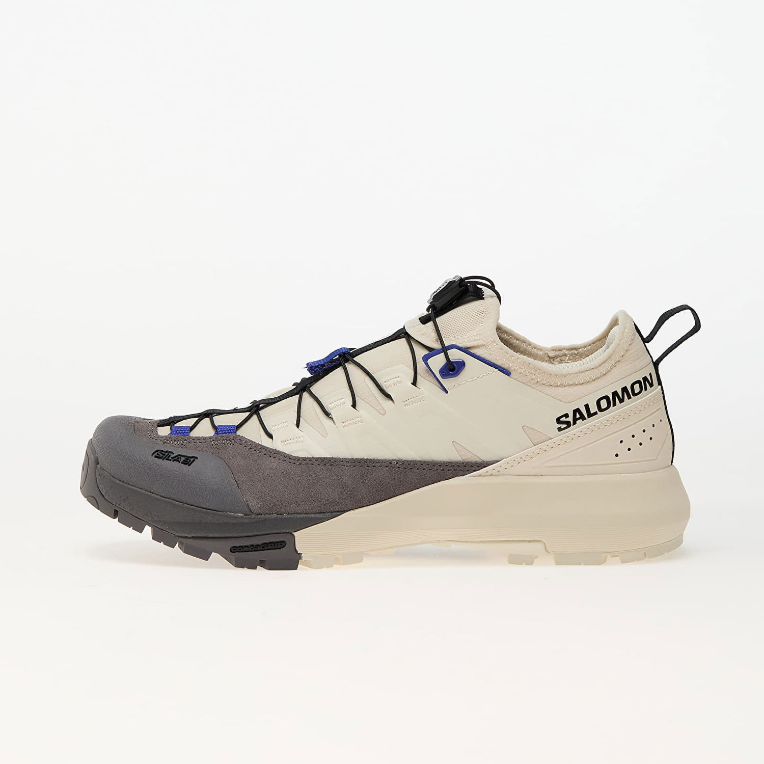 Tenisky a topánky Salomon Alpinway Advanced Almond Milk/ Plum Kitten/ Clematis Blue Béžová | L47595600, 0