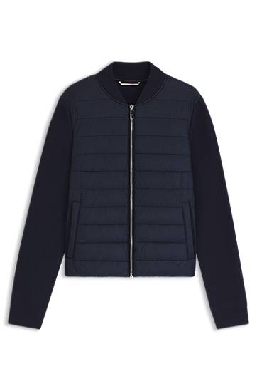 Bunda BOSS Hybrid Padded Jacket Navy | 50543236, 0