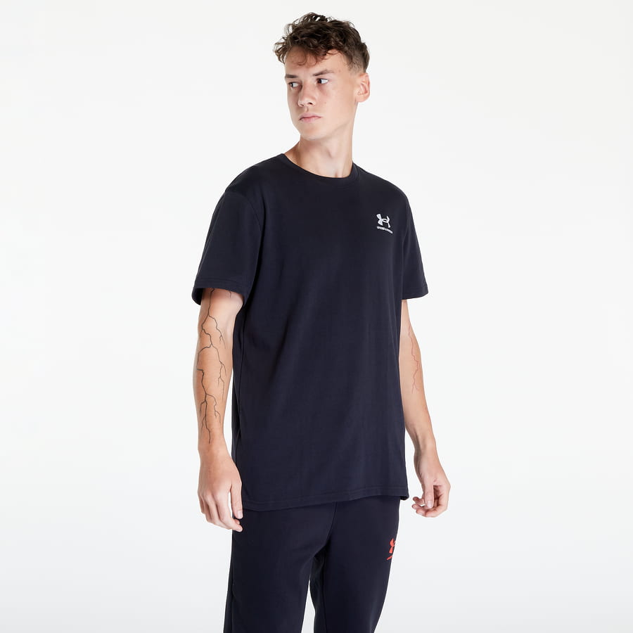 Tričko Under Armour EMB Heavyweight Čierna | 1373997-001, 0