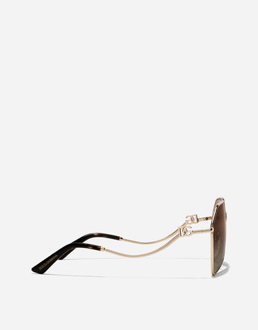 Slnečné okuliare Dolce & Gabbana Dg Filo Geometric Frame Gradient Sunglasses New Arrivals Metalická | VG2326VM2139V000, 2