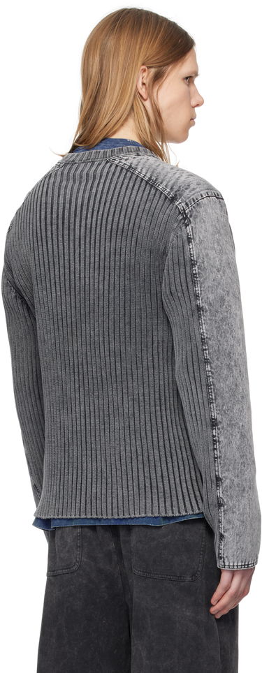 Sveter Diesel Diesel K-Matty Zip-Up Jacket Šedá | A17464-0QMAN-900, 2