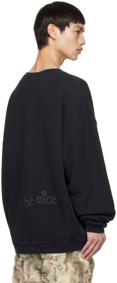 Mikina ERL 'Venice' Print Sweatshirt Čierna | ERL06T037, 2