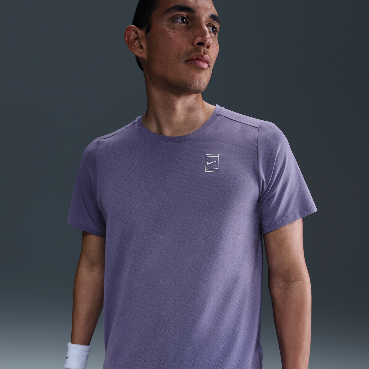 Tričko Nike NikeCourt Advantage Dri-FIT Tennis T-Shirt Fialová | FZ6910-527, 0