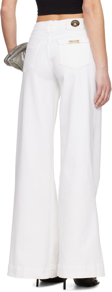 Džínsy Versace Versace Jeans Couture Flared Jeans Biela | E78HAB561_ECEWR1, 2