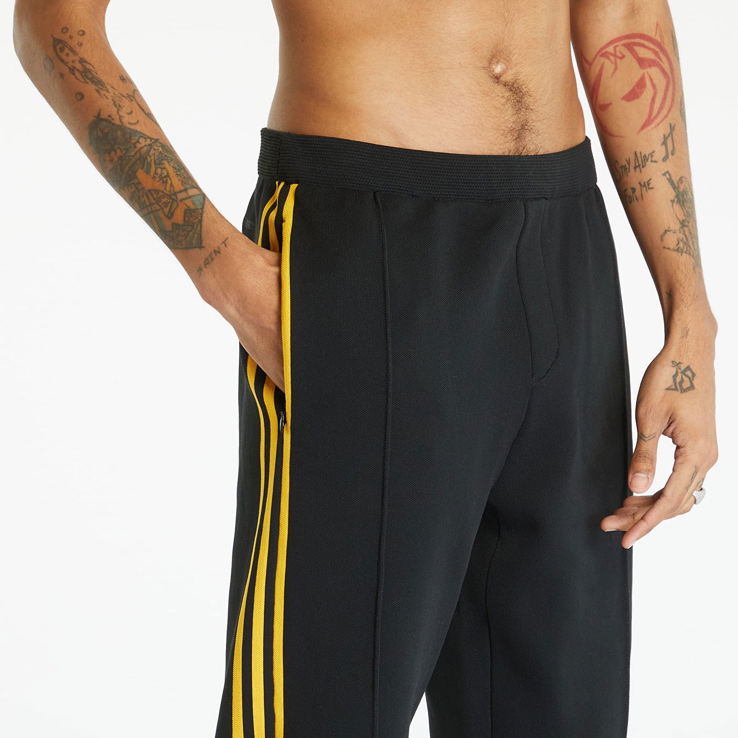 Tepláky adidas Originals adidas x Wales Bonner Knit Pant Čierna | IB3260, 1