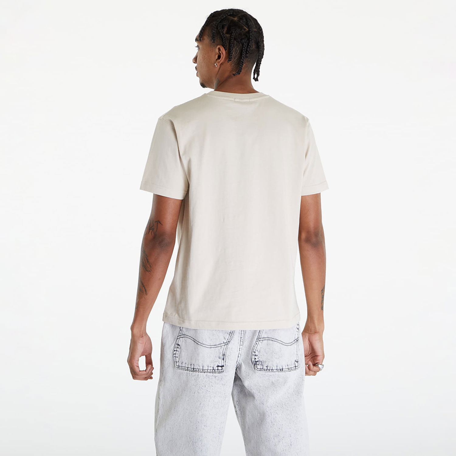 Tričko Dime Banky T-Shirt Fog Biela | DIMESP2431FOG, 1
