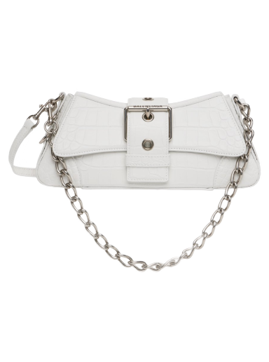 Taška cez rameno Balenciaga Small Lindsay Shoulder Bag Biela | 701141 210C9