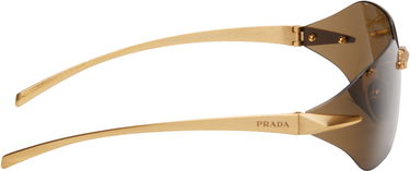 Slnečné okuliare Prada Wrap Around Metal Sunglasses Hnedá | 0PR A55S 8056597958486, 1