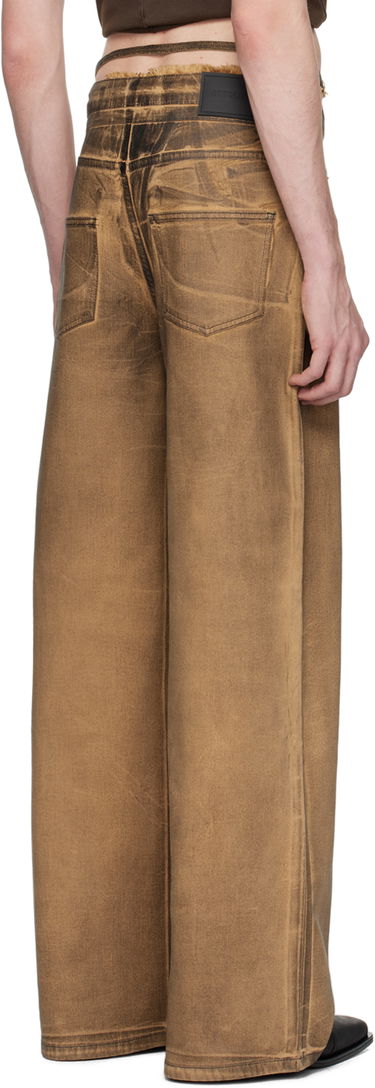Džínsy Ottolinger Ottolinger Double Fold Jeans Hnedá | 1702808E, 2