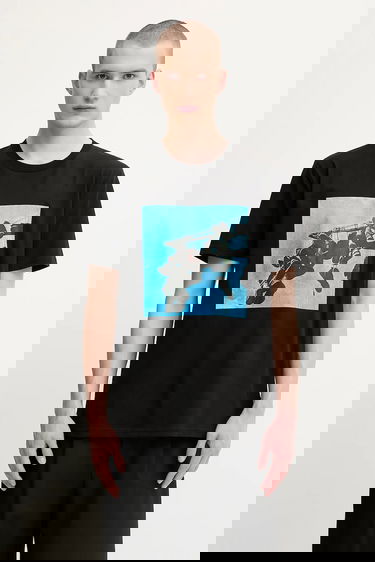 Tričko 1017 ALYX 9SM 1017 ALYX 9SM Sneaker Print T-Shirt Čierna | AAMTS0514FA01, 0