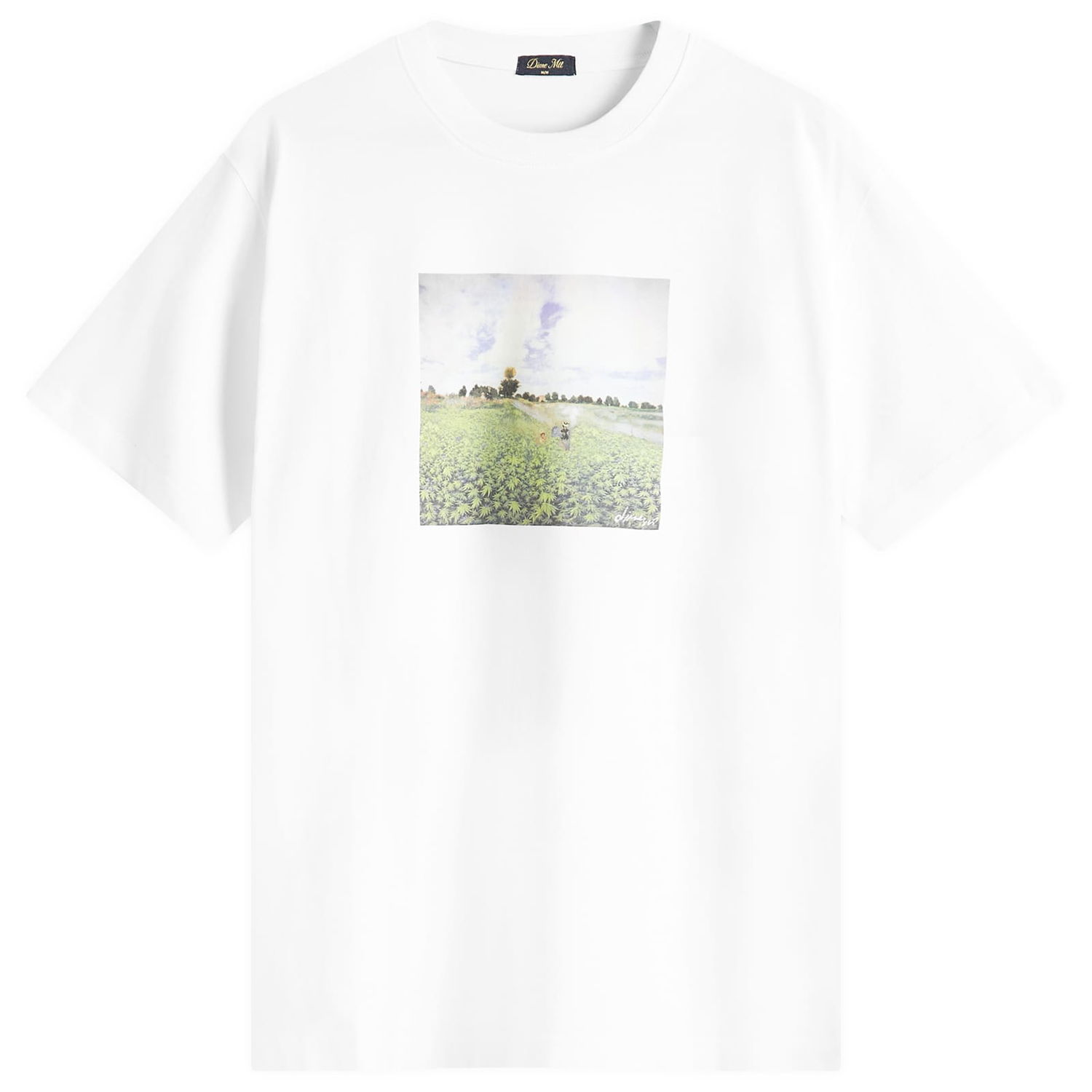 Tričko Dime Dime Field Trip T-Shirt, Size Large Biela | DIME2SP2554WHT, 1