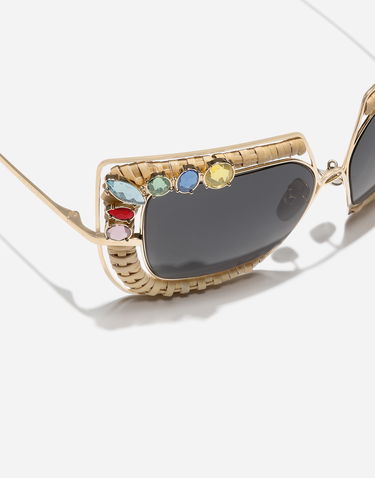 Slnečné okuliare Dolce & Gabbana Dolce & Gabbana Rafia Fiori Sunglasses Béžová | VG2331VM2879V000, 3
