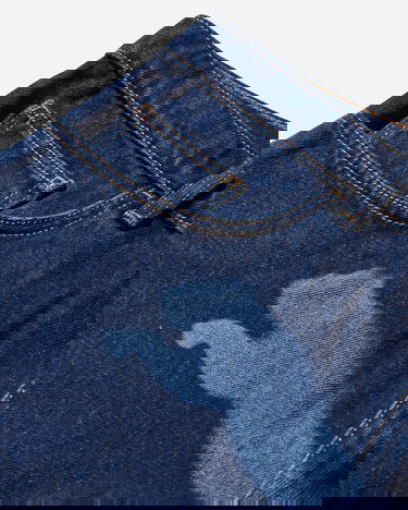 Šortky Puma Denim Shorts Modrá | 631066-01, 3
