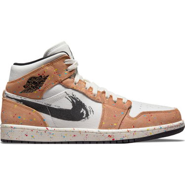 Tenisky a topánky Jordan Air Jordan 1 Mid SE "Brushstroke Paint Splatter" Hnedá | DA8005-100, 2