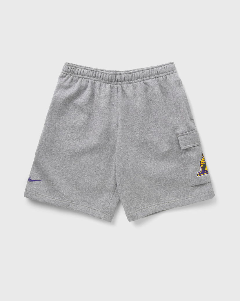 Šortky Nike Los Angeles Lakers Club Courtside Cargo Shorts XXL Šedá | FZ7499-063