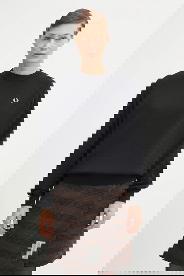 Sveter Fred Perry Fred Perry Women's Sweater Čierna | K1117, 0