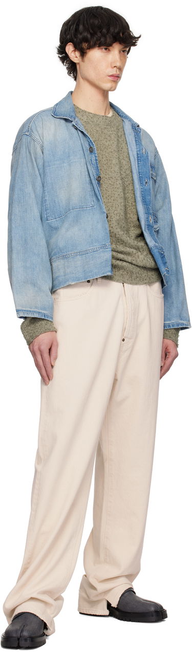 Bunda Maison Margiela Maison Margiela Sports Denim Jacket Modrá | S50AM0637 M30021, 3