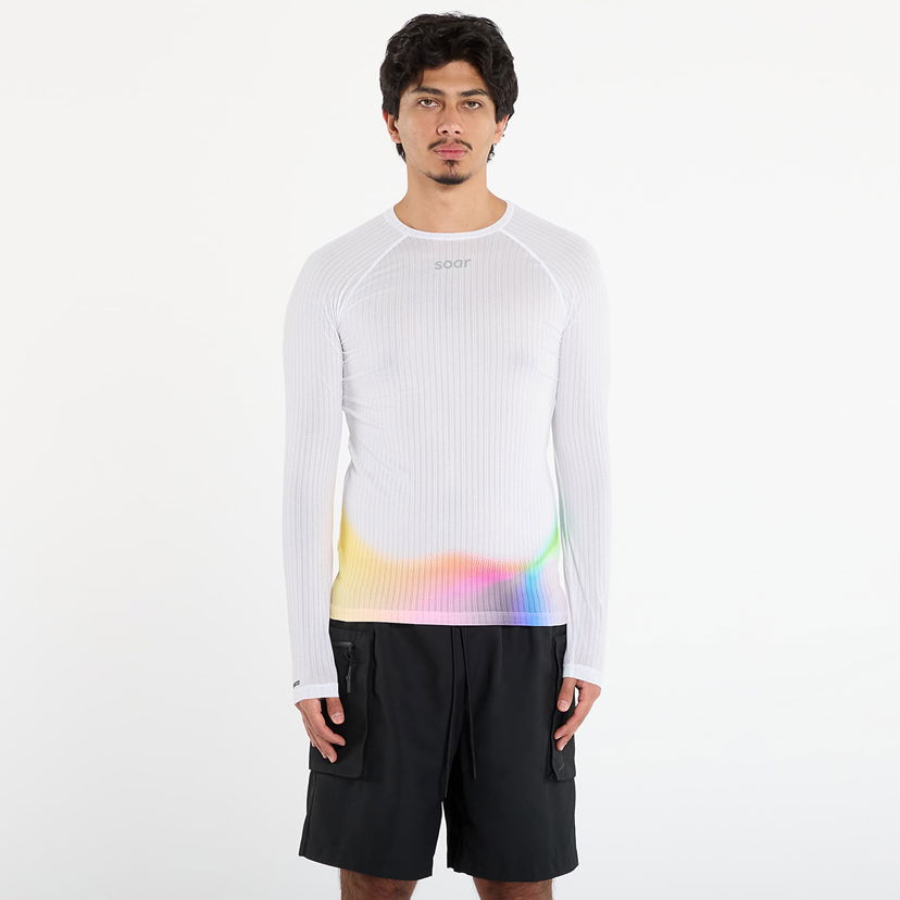 Tričko Soar Running Long Sleeve Race Base Top Rôznofarebný | AW25-SBL2M-WHI