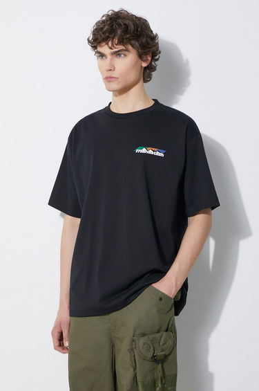 Tričko Manastash Manastash Re:Poly Scheme Logo T-Shirt Čierna | 7924134013, 3
