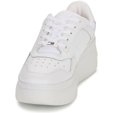 Tenisky a topánky Tommy Hilfiger RETRO BASKET FLATFORM ESS Biela | EN0EN02506-YBS, 2