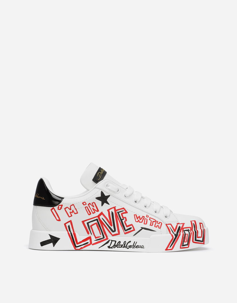 Doplnky Dolce & Gabbana Dolce & Gabbana Low I'm in Love With You Biela | CS1558B7140HWNN3