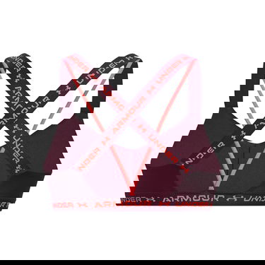Podprsenka Under Armour High Crossback Bra Vínová | 1361033-600, 3