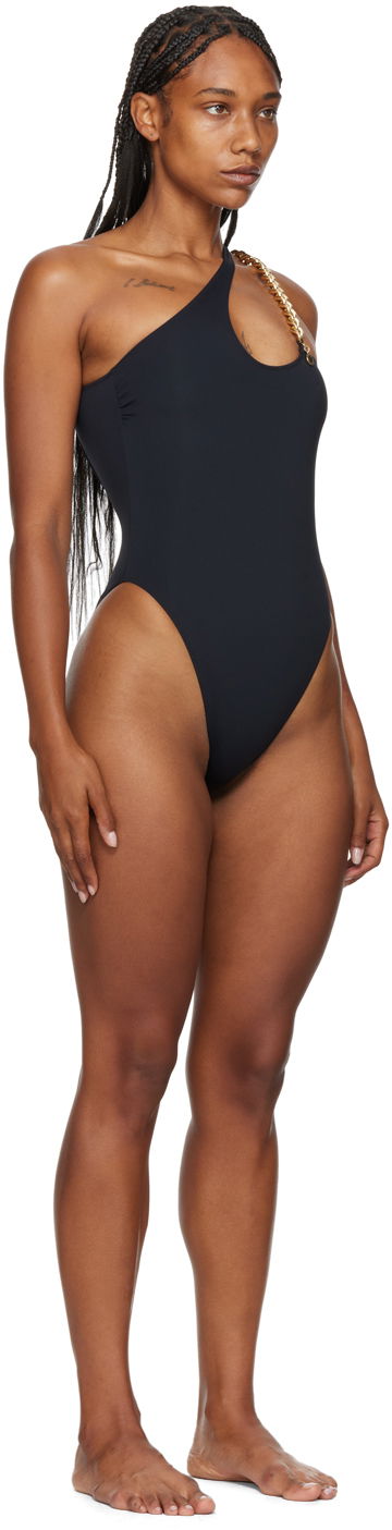 Plavky Stella McCartney One Shoulder Swimsuit Čierna | S7BK61640, 1