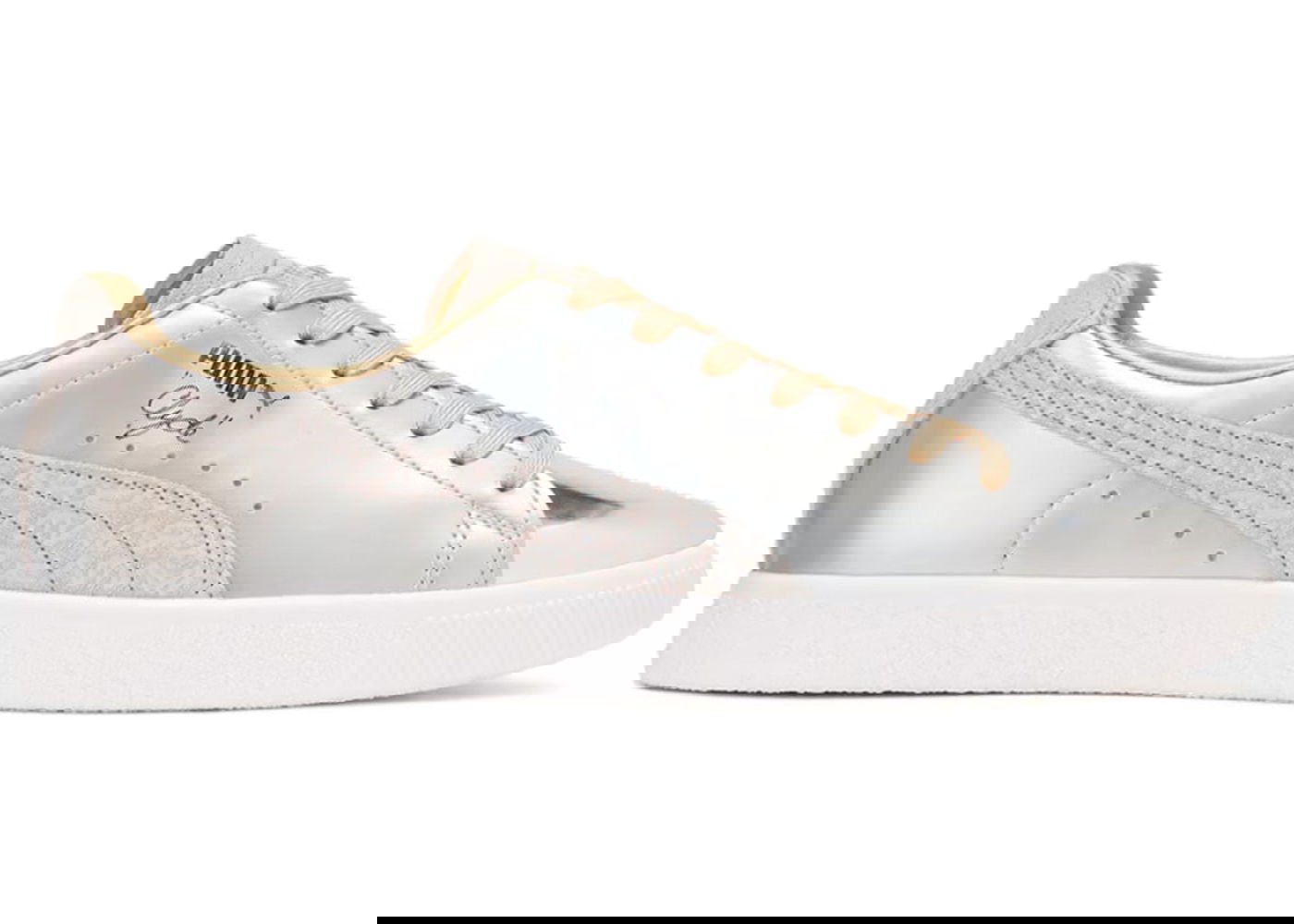 Tenisky a topánky Puma Clyde Sorayama "Silver Gold" Metalická | 394496-01, 0