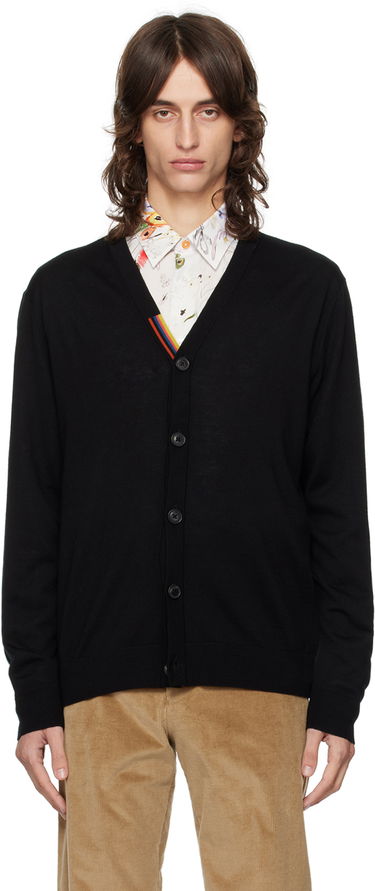 Sveter Paul Smith Paul Smith Striped Cardigan Čierna | M1R-122X-L02094-79, 0