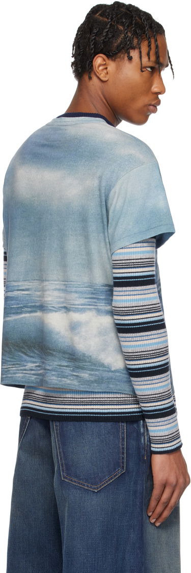 Tričko ERL ERL Storm Graphic T-Shirt Modrá | ERL10T002, 2