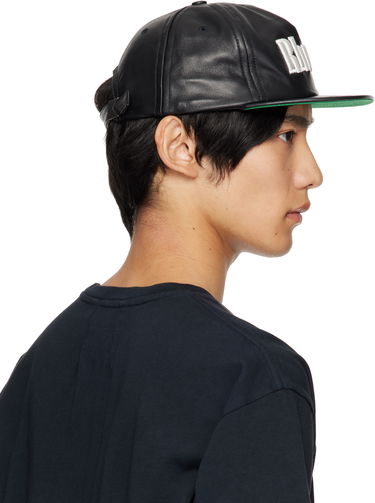 Šiltovka Rhude Rhude Logo Leather Cap Čierna | RHPF25HA01459, 2