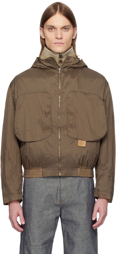 Vetrovka Ranra RANRA Purs Light Nylon Jacket Hnedá | AMSS25OW01568, 0