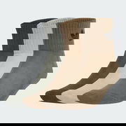 Mid-Cut Crew Socks - 3 Pairs