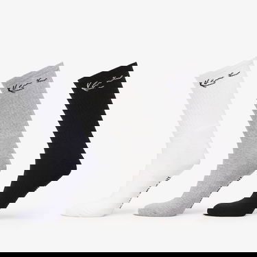 Ponožky Karl Kani Signature Socks 3-Pack Black/ Grey/ White Rôznofarebný | KA-SK011-013-05, 0
