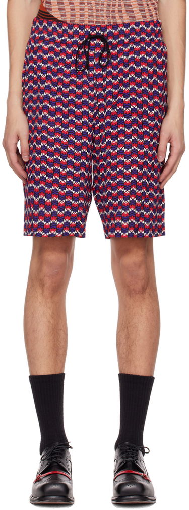 Šortky Anna Sui Exclusive Print Shorts Červená | M1023C40, 0