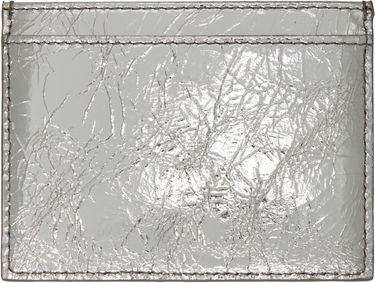 Peňaženka Vivienne Westwood Vivienne Westwood Flat Metallic Crinkle Card Holder Metalická | 54030004W-L00A7-, 1