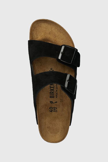 Tenisky a topánky Birkenstock Birkenstock Arizona Suede Sandals Čierna | 1027164, 3