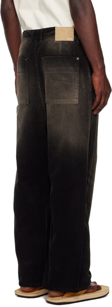 Nohavice We11done We11done Vintage Wash Corduroy Trousers Čierna | WD-DP2-25-350-M-BK, 2