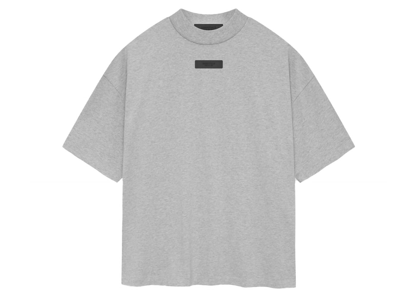 Tričko Fear of God Core Collection Crewneck T-Shirt Light Heather Grey Šedá | 125SP244196F, 0