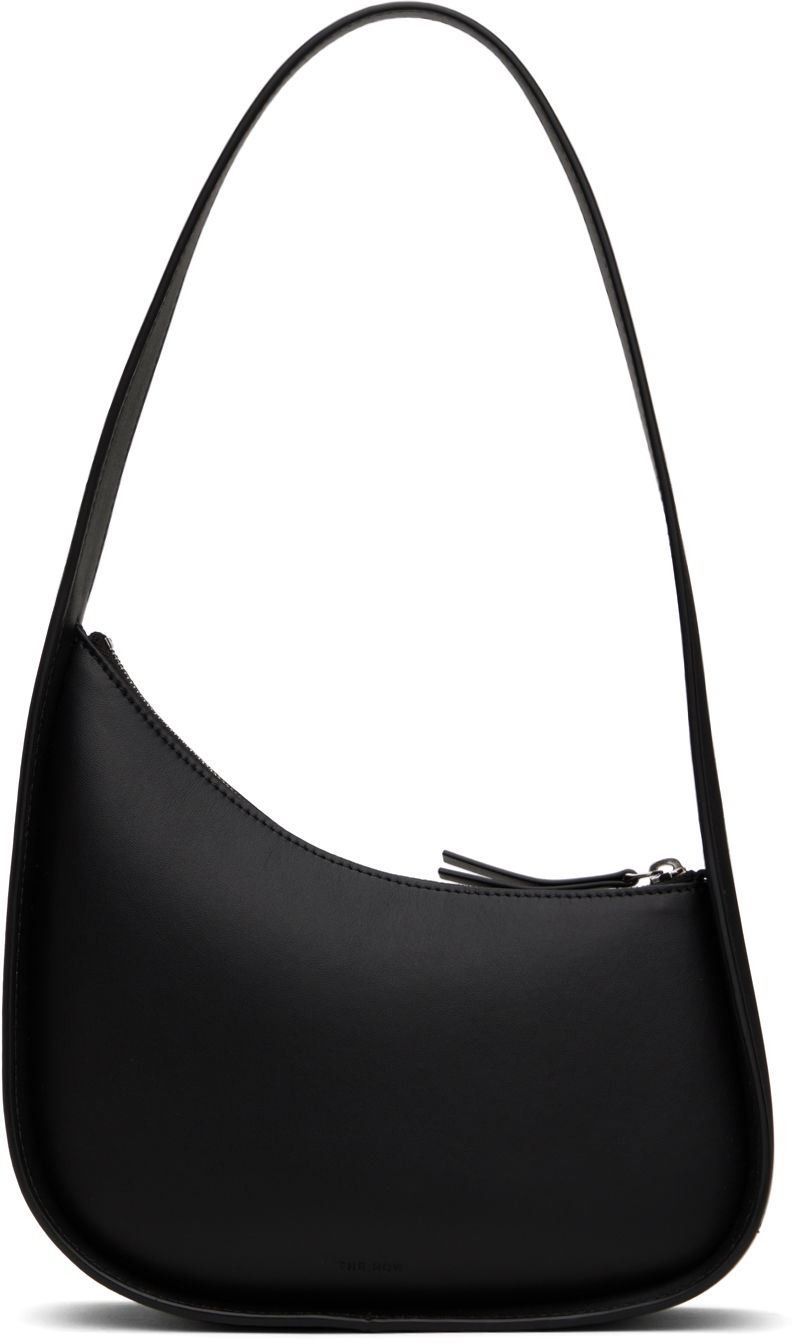 Taška cez rameno The Row Black Half Moon Bag Čierna | W1249-L52, 0
