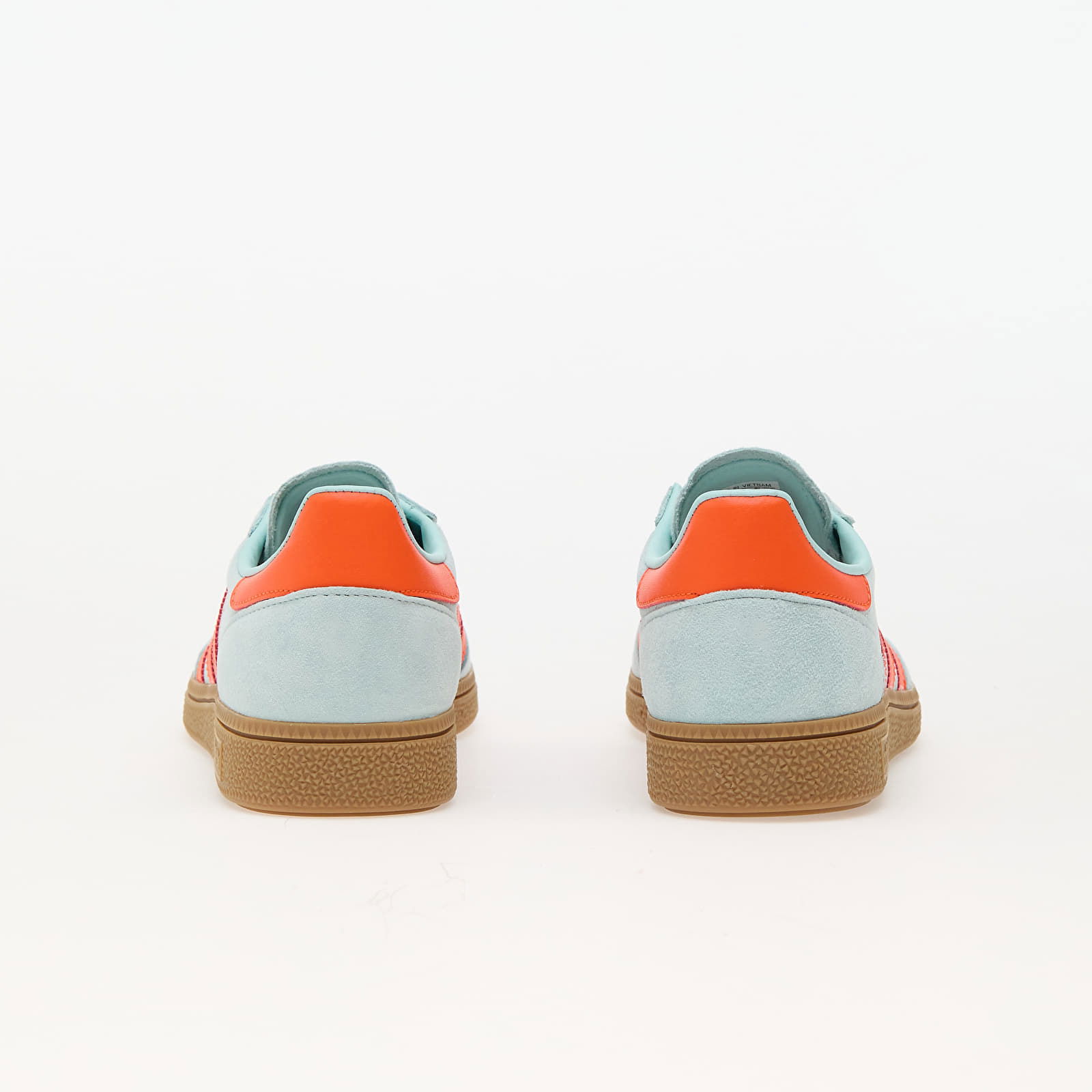 Adidas Handball Spezial Sneakers in Semi Flash Aqua/Impact Orange/Gum,