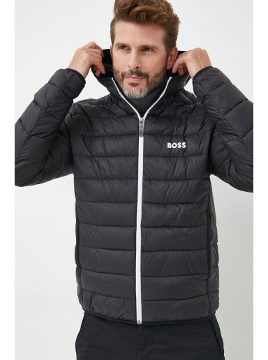 Bunda BOSS Presidio Packable Hooded Jacket Čierna | 50472472