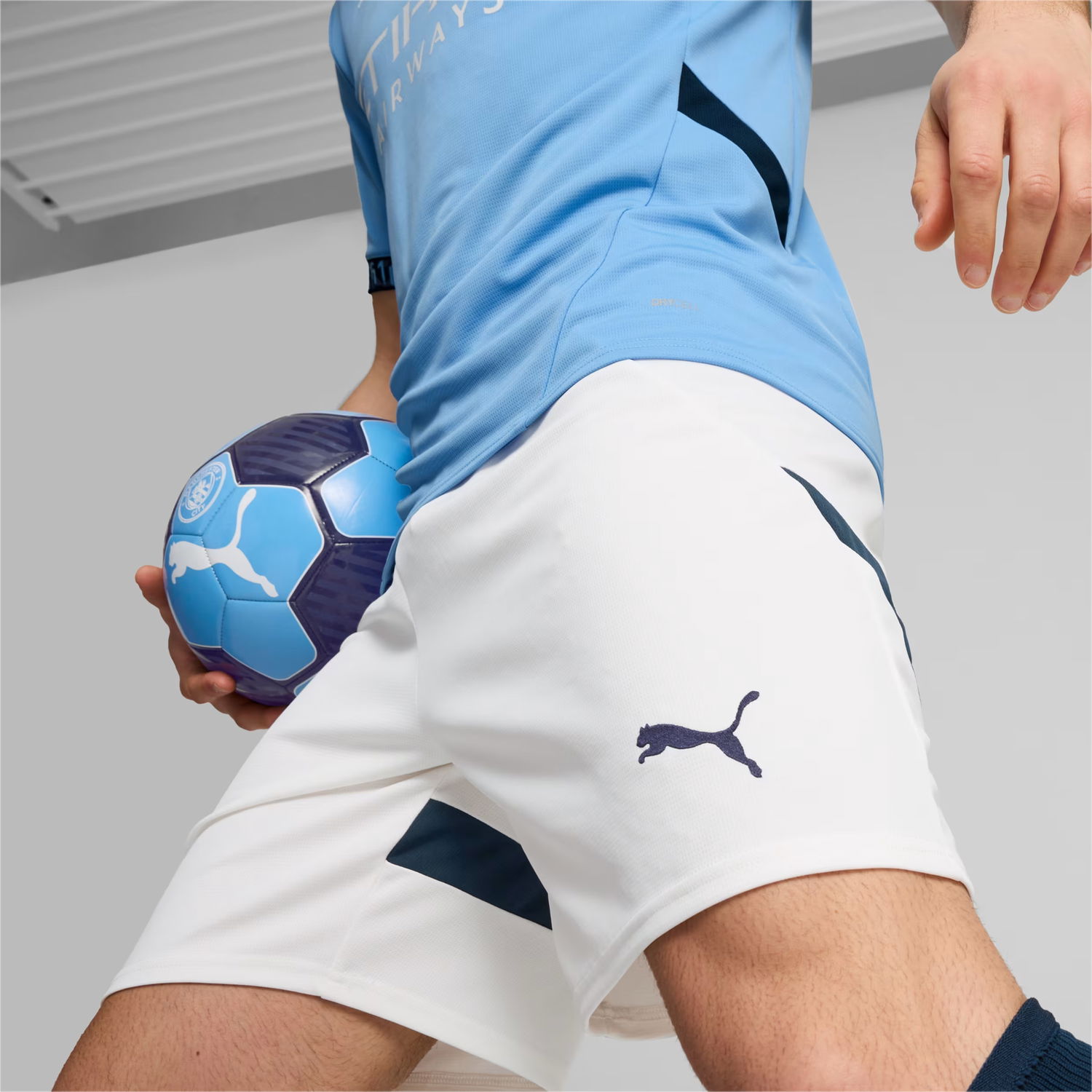 Šortky Puma Manchester City FC Home Shorts Replica 2024/25 Biela | 775114-05, 1