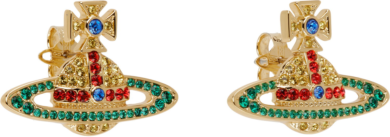 Náušnice Vivienne Westwood Vivienne Westwood Kika Orb Earrings Rôznofarebný | 62010069-02R828-, 1