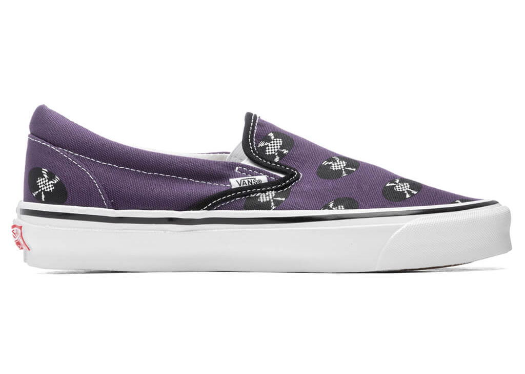 Tenisky a topánky Vans OG Classic Slip-On Wacko Maria Purple Records Fialová | VN0A45JK596, 0