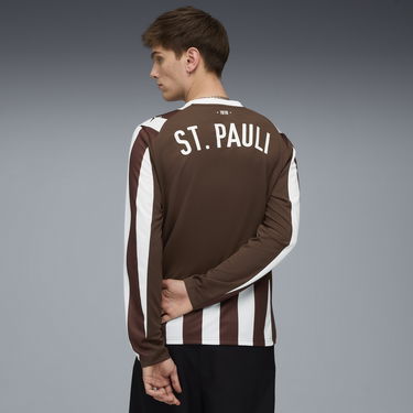 Dres Puma FC St. Pauli 25/26 Home Long Sleeve Jersey Hnedá | 783066_01, 4