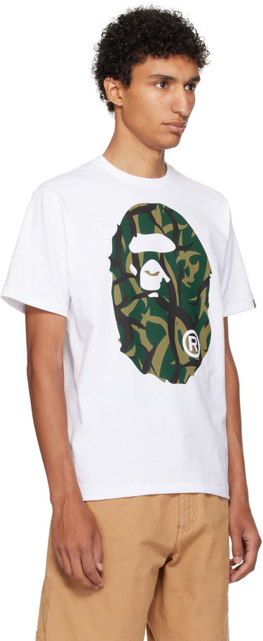 Tričko BAPE Trial Camo Big Ape Head Tee Čierna | 001TEL301034M, 4