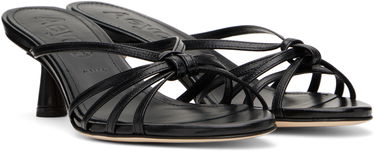 Oblečenie Aeyde Aeyde Abby Leather Mules Čierna | A11-HS-PRAR55ST141-SS25-800-007, 3